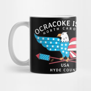 Ocracoke Island, NC Summer Patriotic Pride Fourth of July Mug